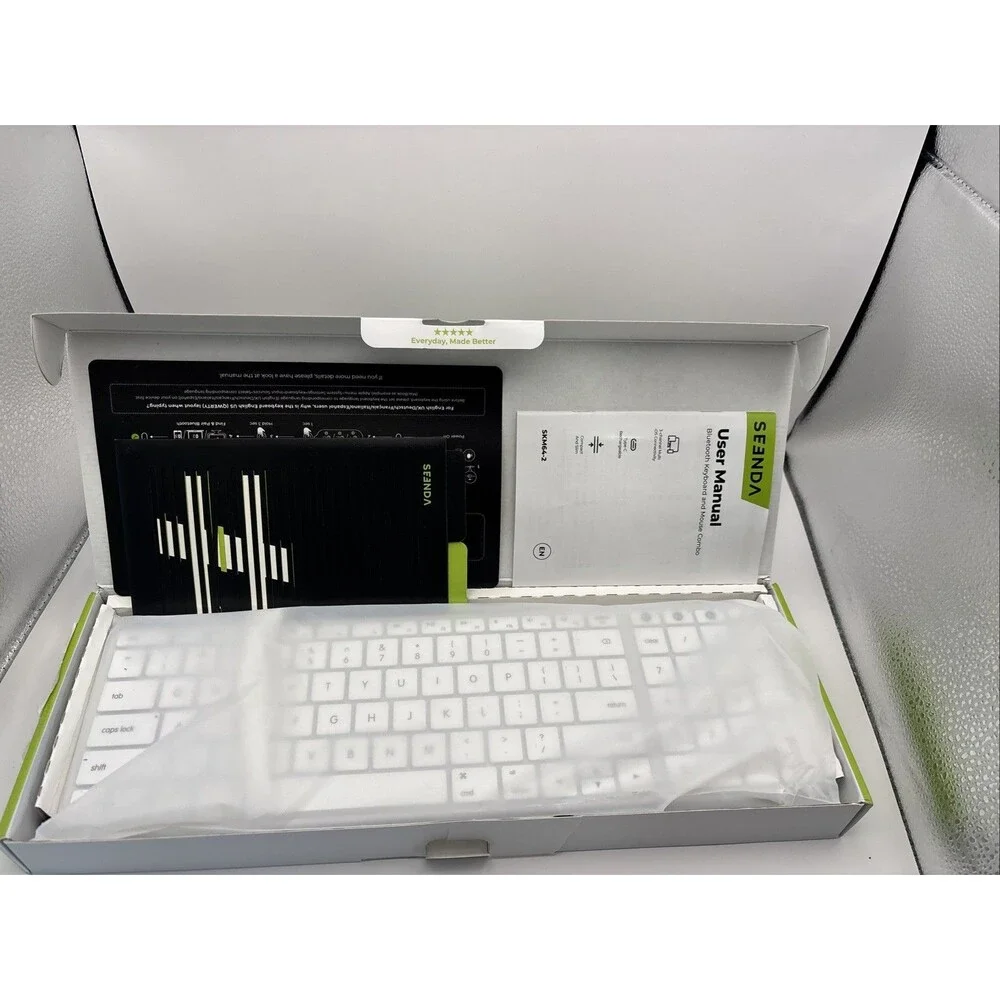 Seenda Bluetooth Keyboard And Mouse Office Supplies Wireless